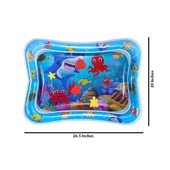 Inflatable Baby Water Play Mat Multicolor 26.5x20