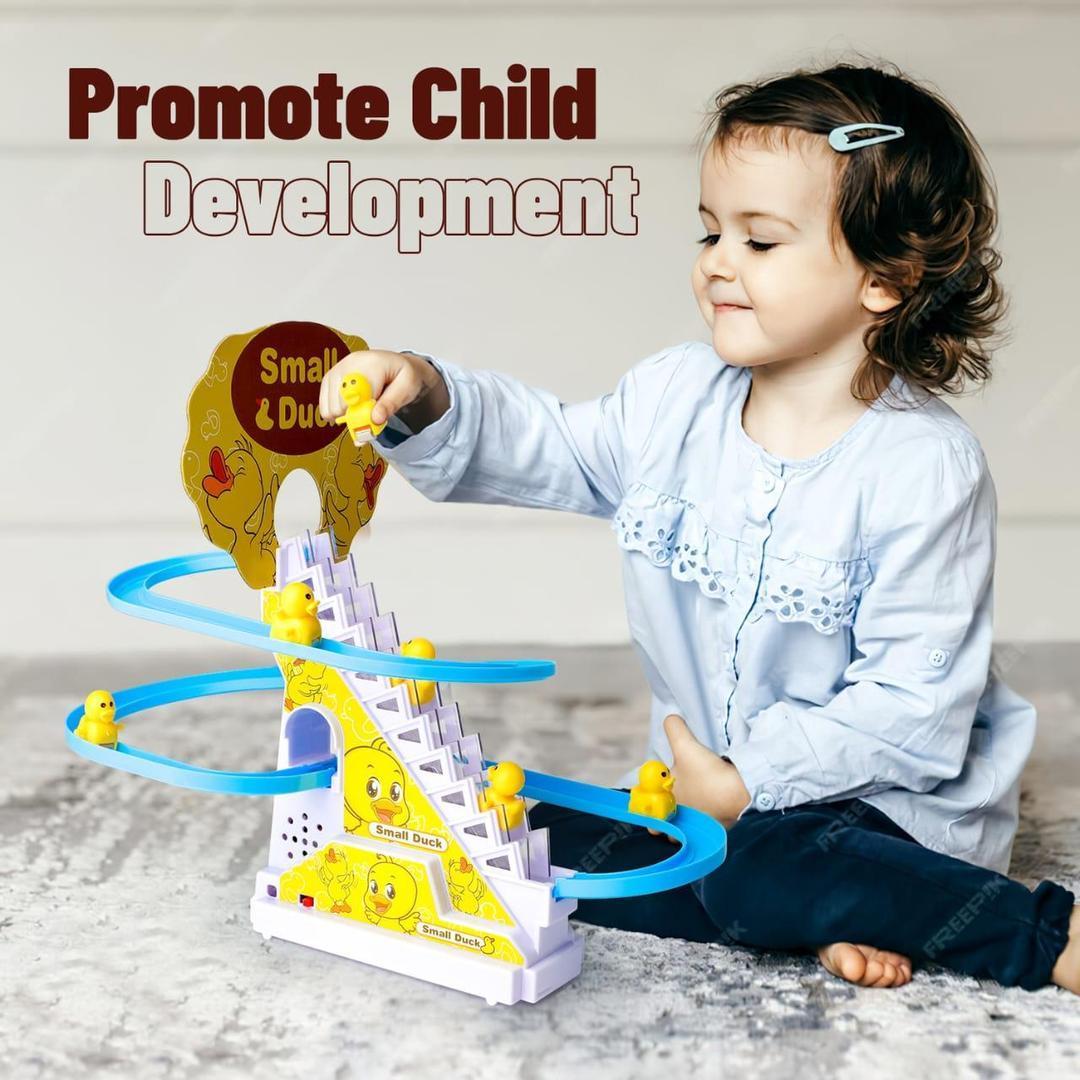 Musical Duck Climbing Toy