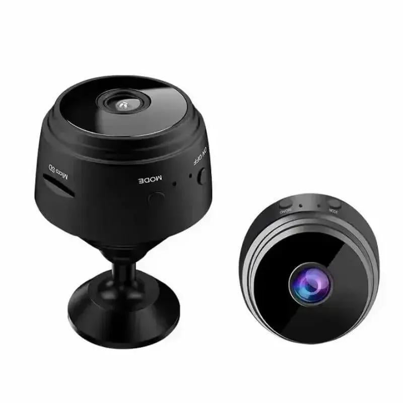 Mini Wifi Baby Monitor Camera Black 1080P Night Vision