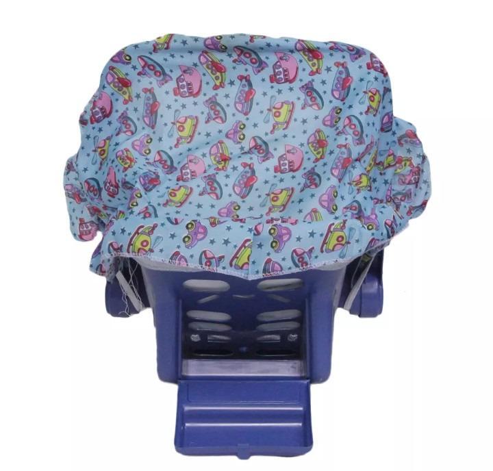 Baby Carry Cot With Mosquito Net Blue 27x16