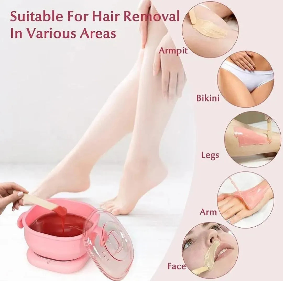 Pink Portable Wax Heater