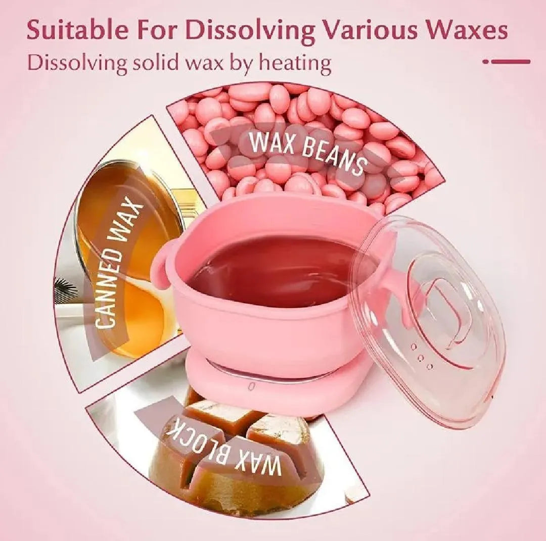 Pink Portable Wax Heater