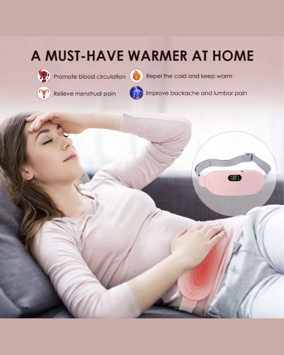 Period Cramp Heating Pad